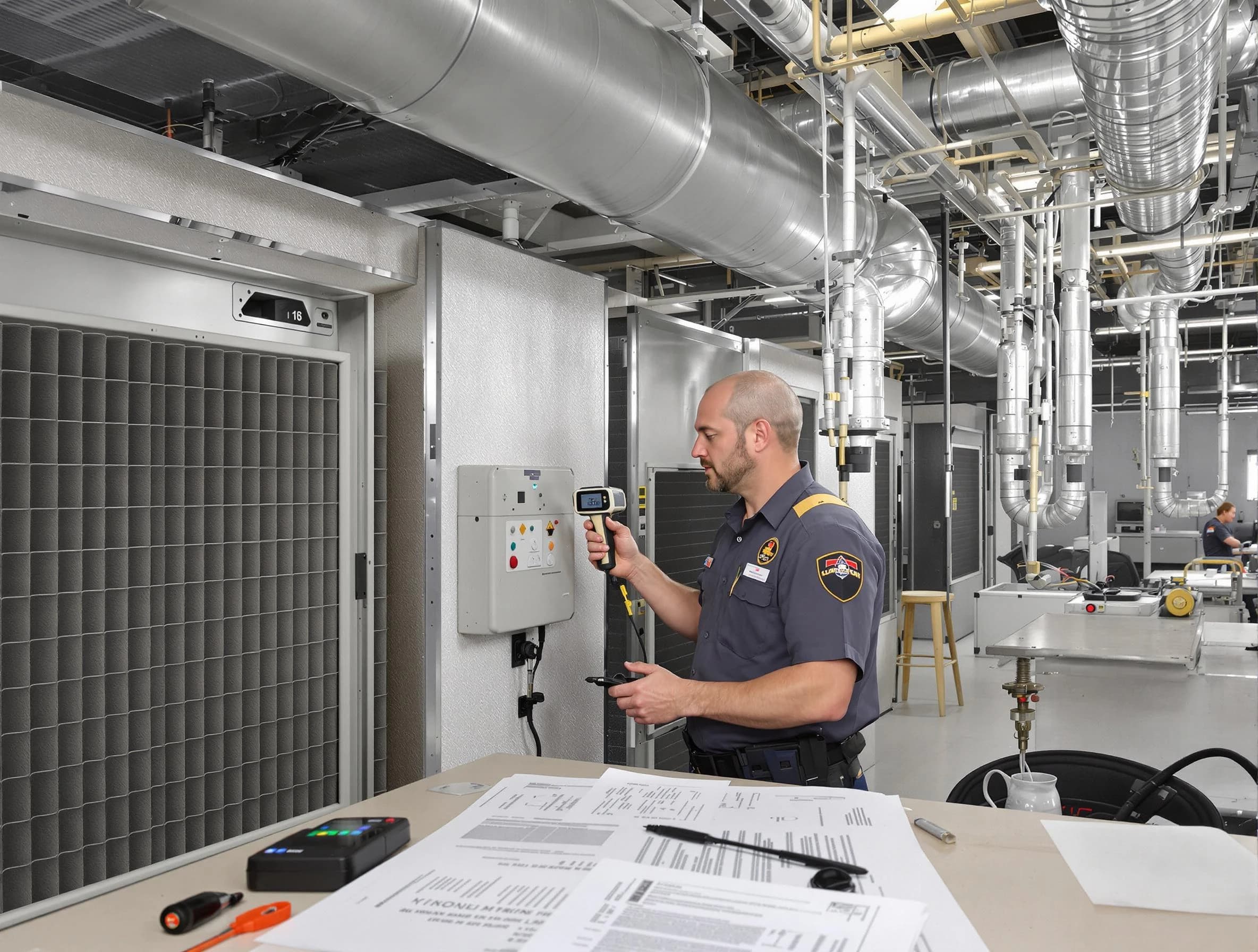 Professional filter system inspection by Christiana Air Duct Cleaning in Christiana