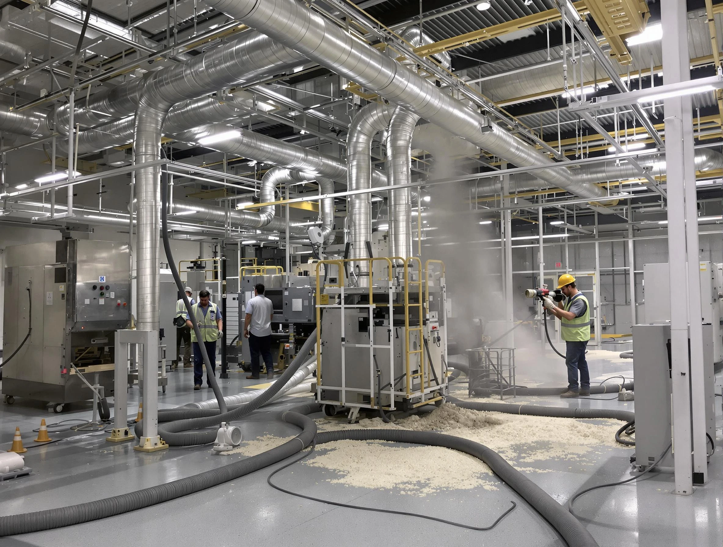 Heavy-duty industrial duct cleaning by Christiana Air Duct Cleaning in Christiana